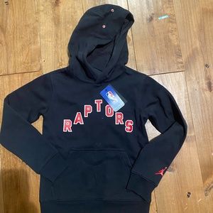Toronto Raptors Black Sweater with tags 8T